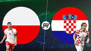 PARTIDAZO TOTAL DE NATIONS LEAGUE: POLONIA Y CROACIA IGUALARON 3 A 3 EN VIVO POR FALSO NUEVE 🔴