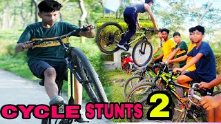 ✓✓CYCLE STUNTS Part 2✓✓ Motu-Chalu New video2022🔥🔥🙏