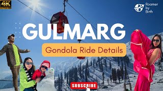 Gulmarg-कश्मीर: सर्दियों में घूमने की सबसे Beautiful जगह | Gondola Ride Details  #snow #touristplace