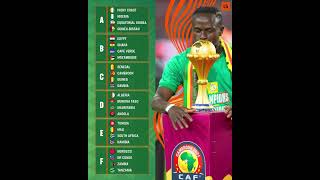 African cup fixtures #football #shortfeed #goviral #african