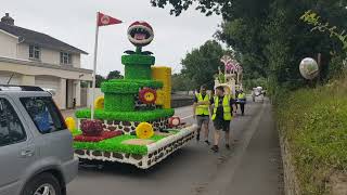 Jersey Battle of flowers 2023 Sneak Peak of winner "puttin on the ritz" & Mario Float