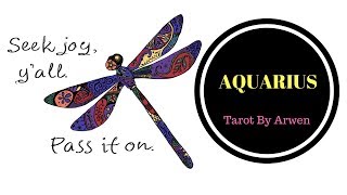 Aquarius August 21-27, 2017 #Tarotscopes #seekjoyyall always.