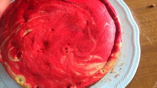 how to make red and white cake