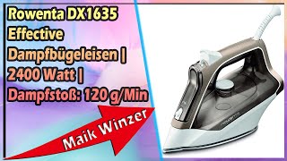 Rowenta DX1635 Effective Dampfbügeleisen | 2400 Watt | Dampfstoß: 120 g/Min