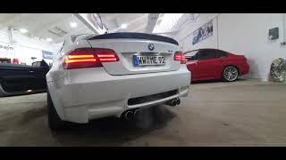 BMW E92 M3 - Soundfile Exhaust X-Pipe HJS 200 Sportkats | RSN EXHAUST