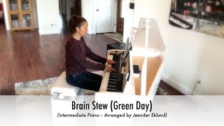 Brain Stew (Green Day) Piano Cover with Sheet Music (Intermediate)