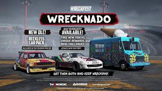 Wreckfest - Wrecknado Tournament Update & Reckless Car Pack Trailer | PS4