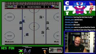 Ice Hockey (NES) DO YOU BELIEVE IN MIRACLES?!?! #FATGUYSRULE