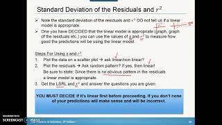 10.2 Scatterplots and Correlation - s, r, and r^2, minitab