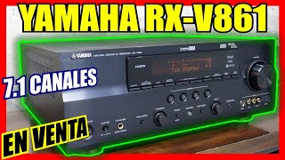 Amplificador receiver YAMAHA RX-V861 (video de funcionamiento para su venta)