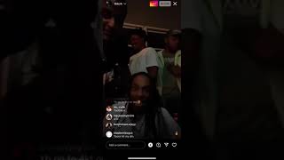 LilDurk brudda 🦷LilVarney with the message to the opps on live after Cash 💀