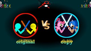 SUPREME DUELIST STICKMAN 🇷🇺 ORIGINAL VS COPY 🇲🇳 🇻🇳 #animation #gaming #stickman @alanbecke