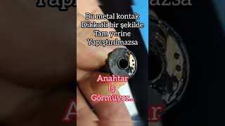 Korkmaz A367 ÇAY VE KAHVE MAKİNESİ ANAHTAR TAMİRİ