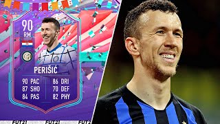 THIS CARD IS BROKEN 🤯  FUT BIRTHDAY PERISIC REVIEW! FIFA 21