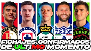 RODRIGO GARRO Y PIOVI a CRUZ AZUL ¡CONECHNY a SANTOS! BORJA BASTON a PACHUCA 🤑 FICHAJES 2023 liga MX