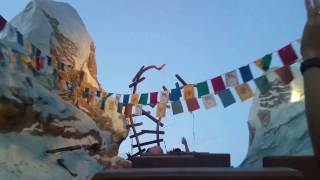 Animal kingdoms Expedition everest December 2016 at night