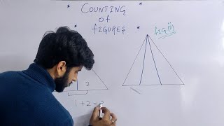 Counting of Triangles|| Easy Trick to Solve Counting of Figures||