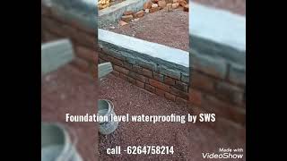 How to do DPC level waterproofing