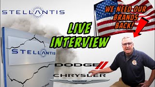 Live interview with Frank Rhodes Jr.  Why he wants to buy Dodge/Chrysler.  "We Need Change!"