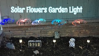 Upgraded Solar Garden Lights (Fiber Optic Solar Garden Lights) Tech Tuesday