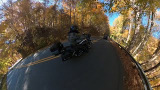 Weekend Ride to Deals Gap with The Vespas (October 2022)