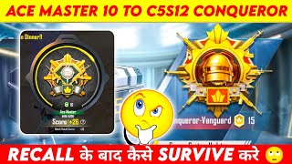 🇮🇳Day - 26 Recal Ke Bad Kaise Survive Kare | Solo FPP/TPP Best Cnoqueror Tips & Tricks | BGMI