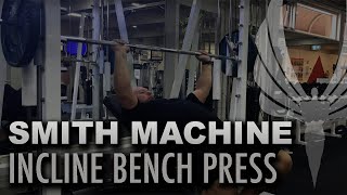 Strength Training: Performing Incline Bench Press on the Smith Machine with Global Fitness Institute