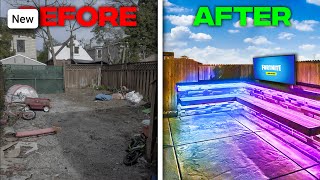 I Built My DREAM $40,000 Backyard From Scratch!