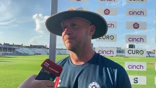 John Sadler Reflects On First Day v Gloucestershire