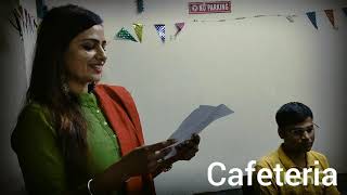 Actress Mama Samal Parida at Cafeteria : Prema Faguna