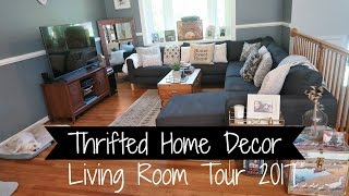 Thrifted Home Decor/Home Tour 2017|E D I T H