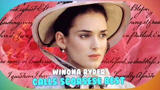 Winona Ryder Honors Martin Scorsese: 'The Best Director in the World'!