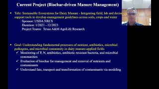 Manure Management by Biochar Practice: Nutrient, Water Quality, and Greenhouse Gas