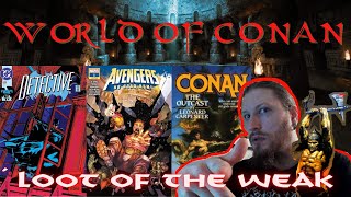 Detective Comics, Avengers: No Road Home, Conan - Loot of the Weak