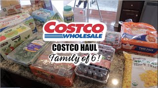 QUICK COSTCO HAUL // FAMILY OF 6 // Mama Approved