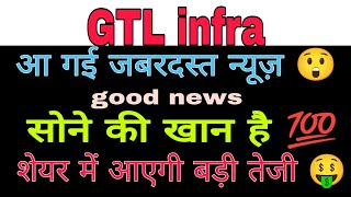 GTL infra share latest news today || GTL infra share analysis || GTL infra share