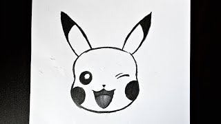 How to draw Pikachu for beginners // Step by step easy drawing // Fatima easy drawing