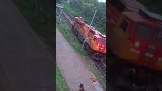 General Electric's WDG4G || powerfull loco || passing through NKJ