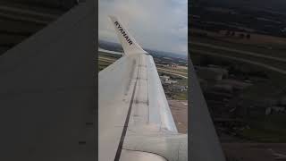 Ryanair Boeing 737 Take Off Dublin Airport #Shorts #ShortsVideo #Ryanair #Dublin