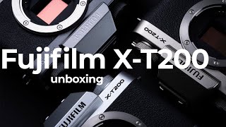 Fujifilm X-T200 unboxing