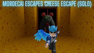 Mordecai SPEED RUNS in Cheese Escape