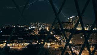 Awesome Night Storm Timelapse  #YICamera | YI 4K