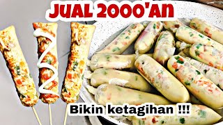 IDE BISNIS JAJANAN KEKINIAN DI MALL 10 RIBU DI KAMPUNG CUMA 2000AN LARIS MANIS