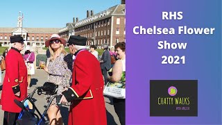 The RHS Chelsea Flower Show London September 2021 walkabout - Narrated