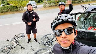 Weekend cycling with Sijan daju