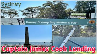 CAPTAIN JAMES COOK LANDING PLACE IN BOTANY BAY & THE SUBURB OF KURNELL