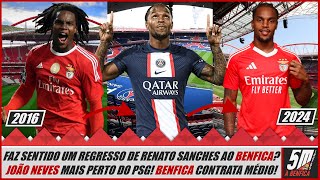 Benfica 2024-25 ● Regresso de Renato Sanches ao Benfica: uma boa decisão ou um erro?