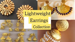 Light weight new gold earrings collection 2020/light weight jumka collection/Grt gold earrings#GRT