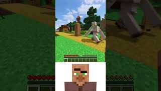 Sigma Golem Minecraft Villager (Oi Oi Oi meme) #minecraft #smilingcritters