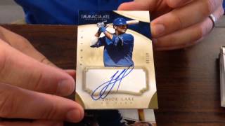 2014 Panini Immaculate Baseball Box Break Review